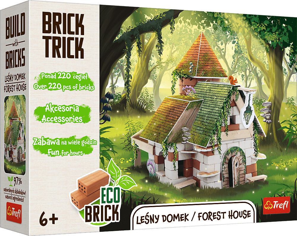 TREFL BRICK TRICK Lesní domek M 220 dílů