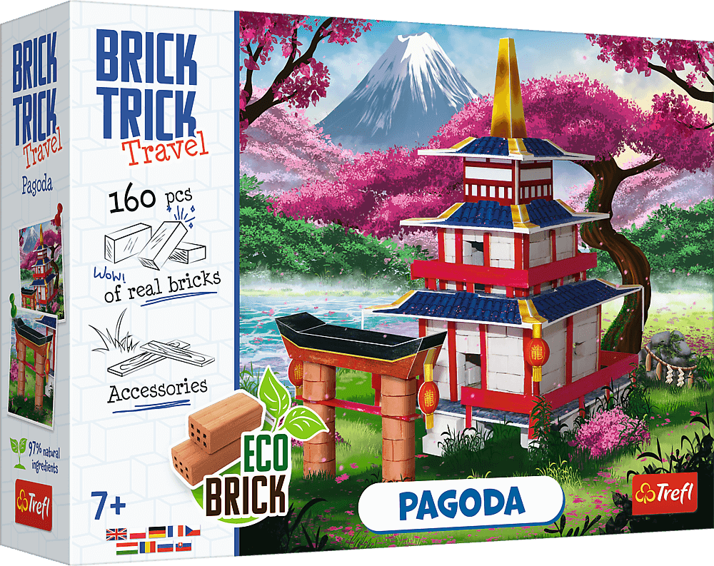 TREFL BRICK TRICK Pagoda M 160 dílů