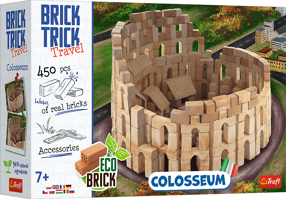 TREFL BRICK TRICK Travel: Koloseum XL 450 dílů
