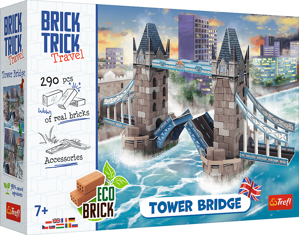 TREFL BRICK TRICK Travel: Tower Bridge L 290 dílů