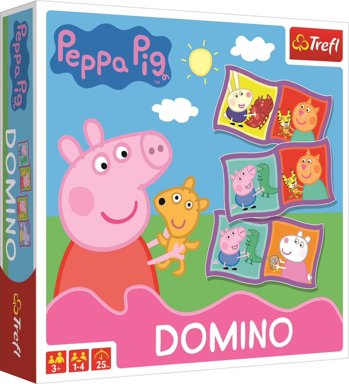 TREFL Domino Prasátko Peppa