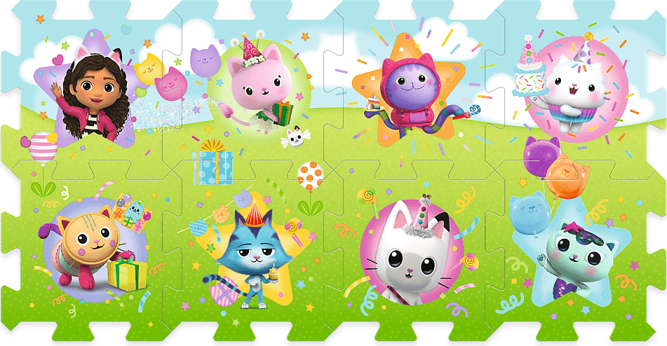 TREFL Pěnové puzzle Gábinin kouzelný domek