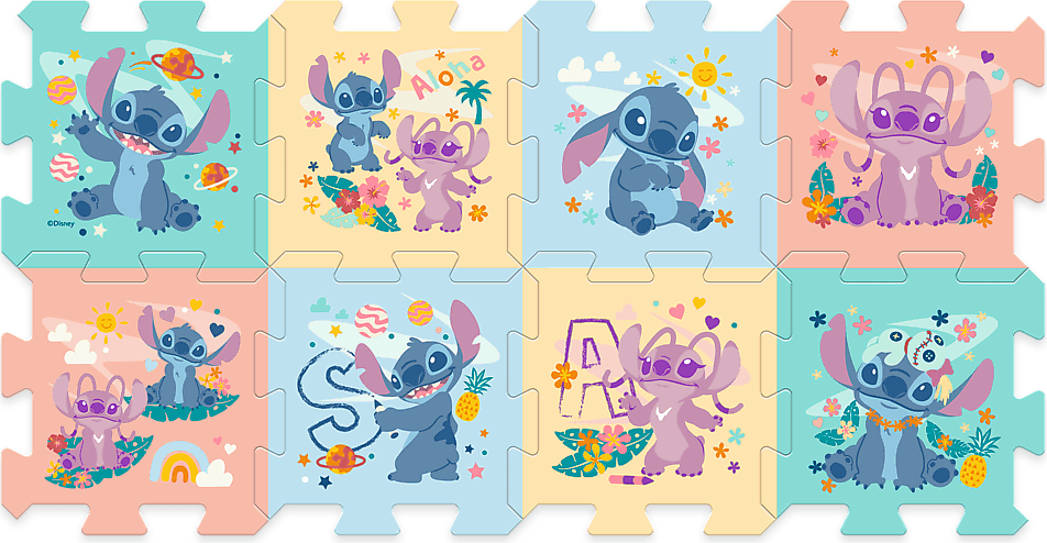 TREFL Pěnové puzzle Lilo & Stitch