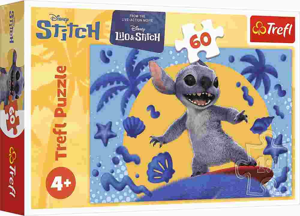 Trefl - Puzzle A Day With Stitch - 40-99 dielov