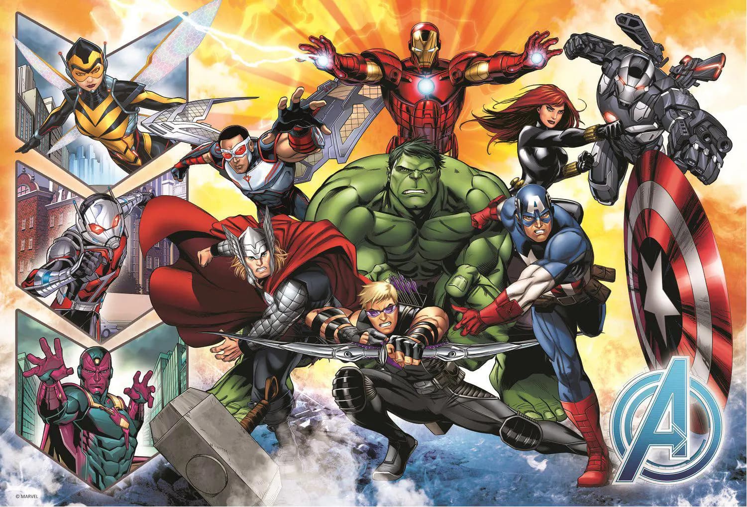 Trefl - Puzzle Avengers - 100 dielov