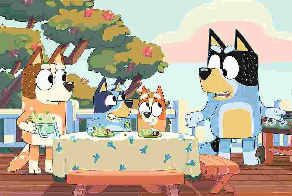 Trefl - Puzzle Bluey and Friends - 40-99 dielov