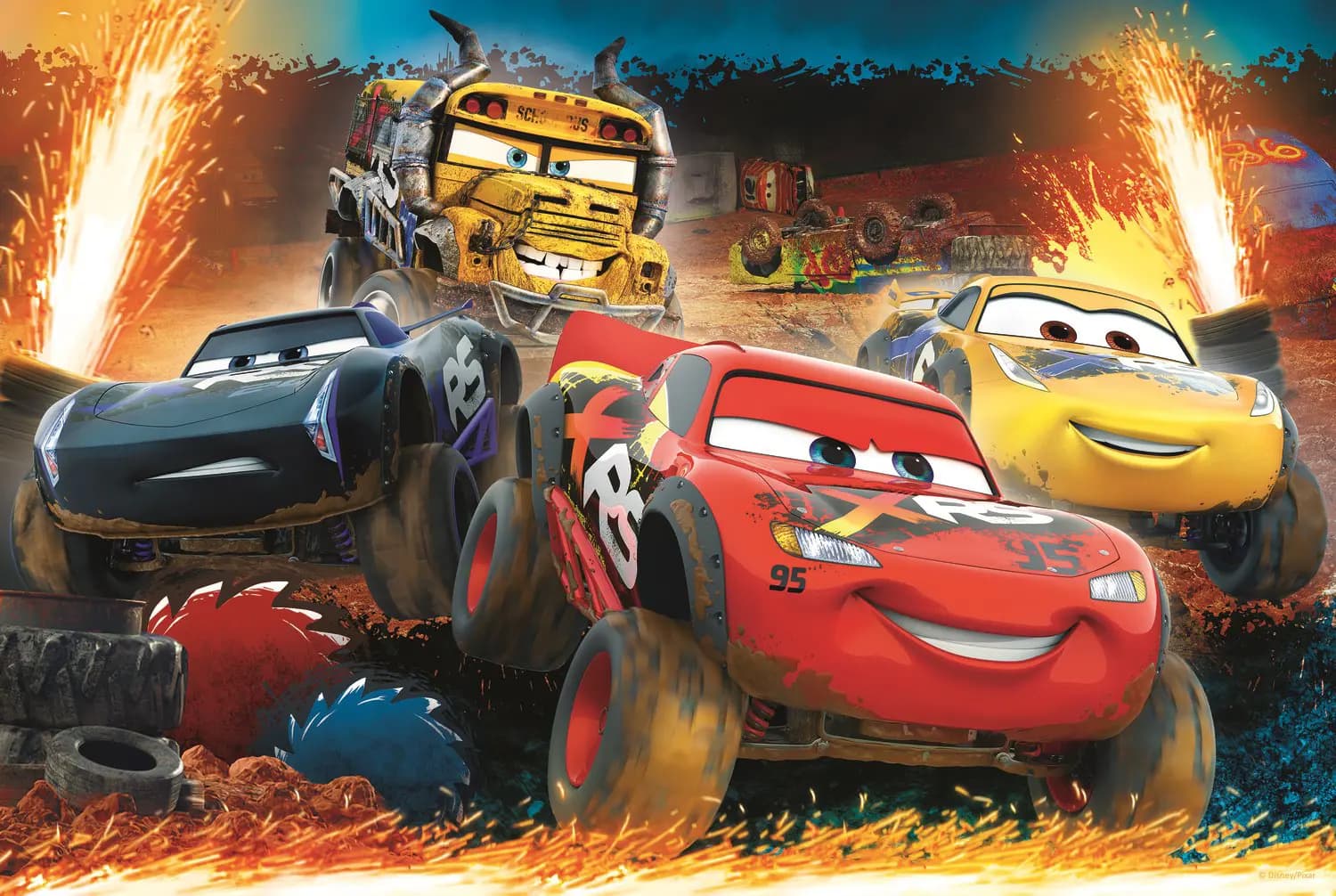 Trefl - Puzzle Cars - 100 dielov