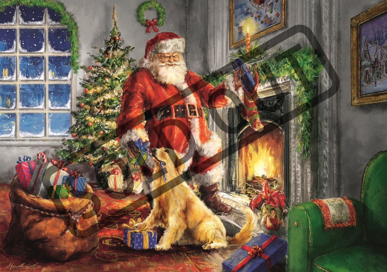 TREFL Puzzle Čas dárků 1000 dílků