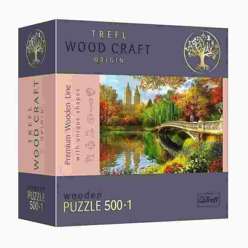 Trefl - Puzzle Central Park - wooden - 500 dielov