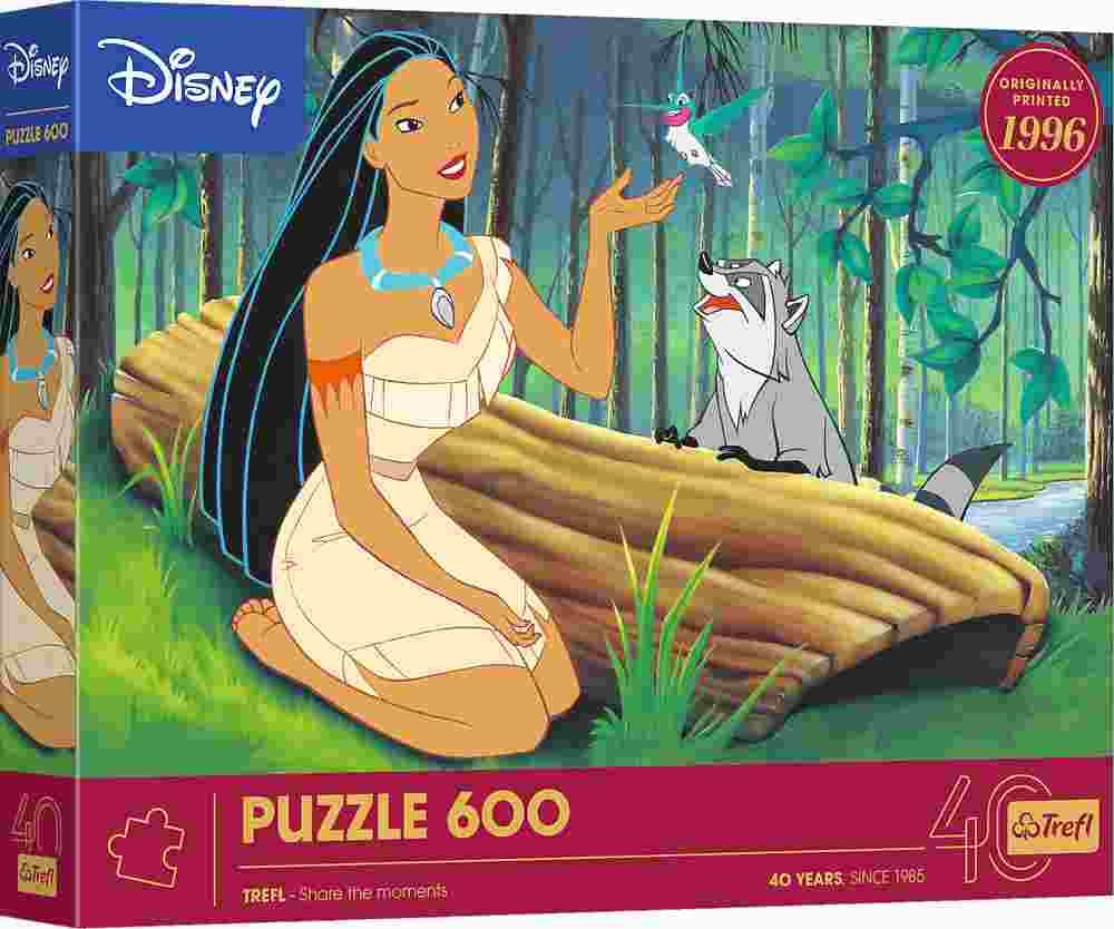 Trefl - Puzzle Disney: Pocahontas - 600 dielov