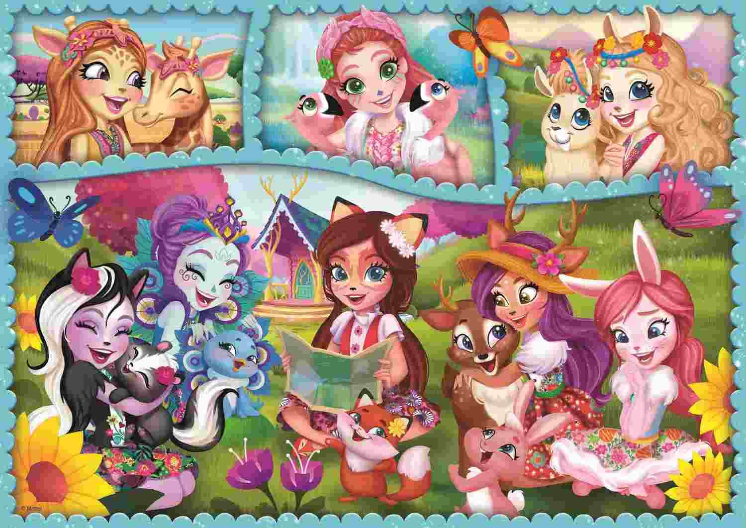 Trefl - Puzzle Enchantimals - 200 dielov