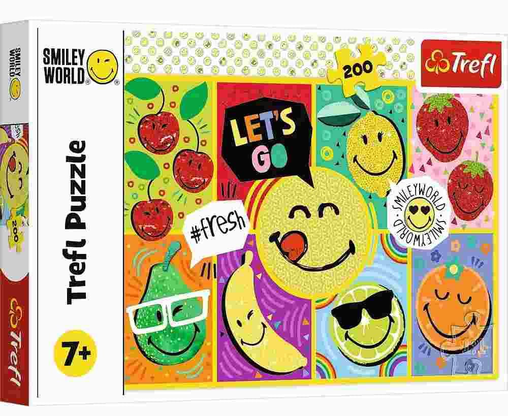 Trefl - Puzzle Happy Smiley - 200 dielov