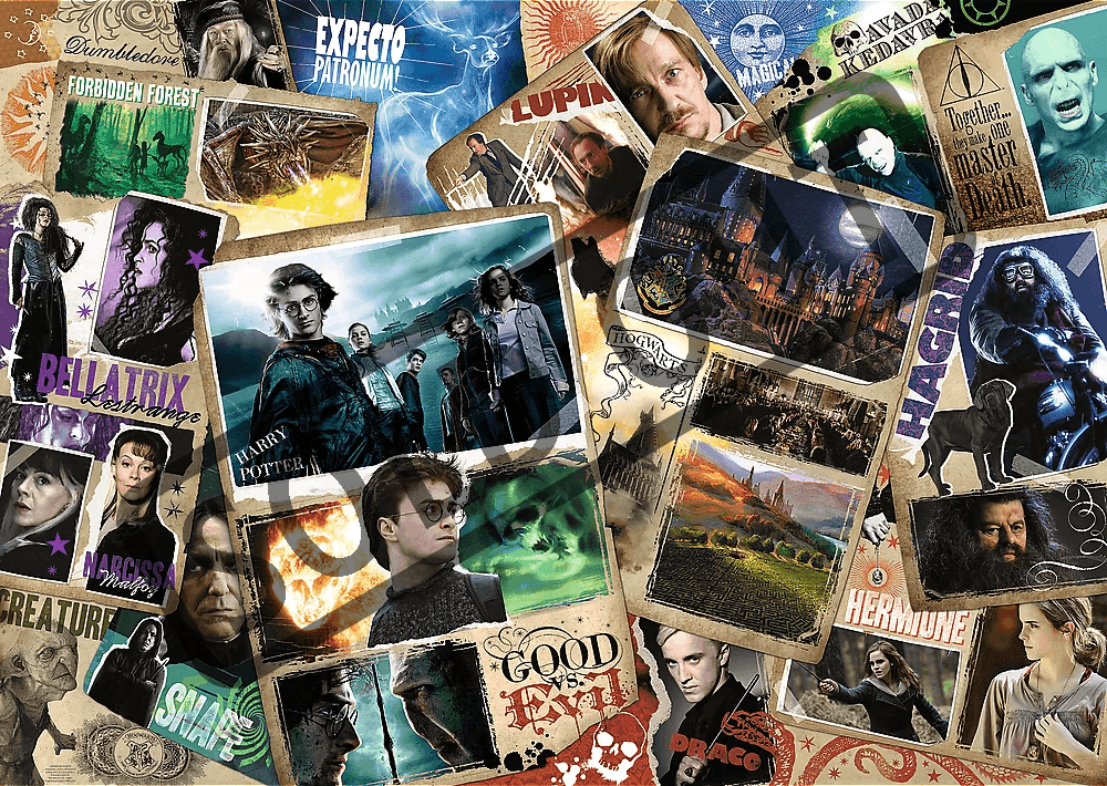 TREFL Puzzle Harry Potter: Postavy 2000 dílků