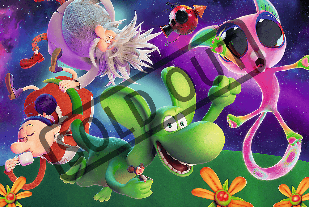 TREFL Puzzle Hokus pokus Diplodokus 100 dílků
