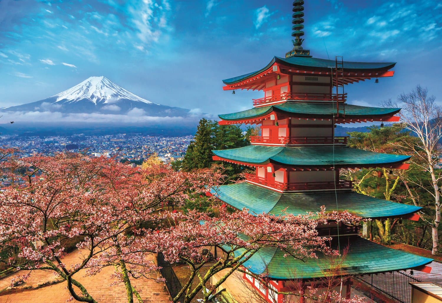 TREFL Puzzle Hora Fuji, Japonsko 1500 dílků
