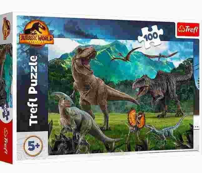 Trefl - Puzzle Jurassic Park Dinosaurs - 100 dielov