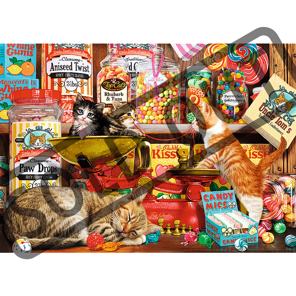 TREFL Puzzle Kočičí sladkosti 1000 dílků