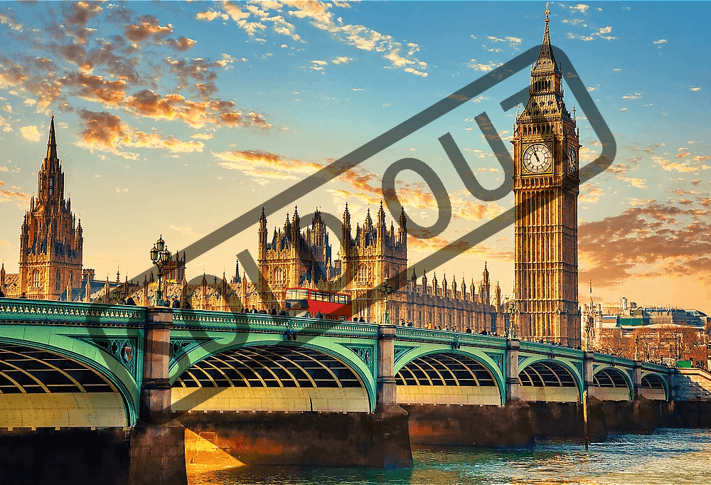 TREFL Puzzle Londýn, Velká Británie 1500 dílků