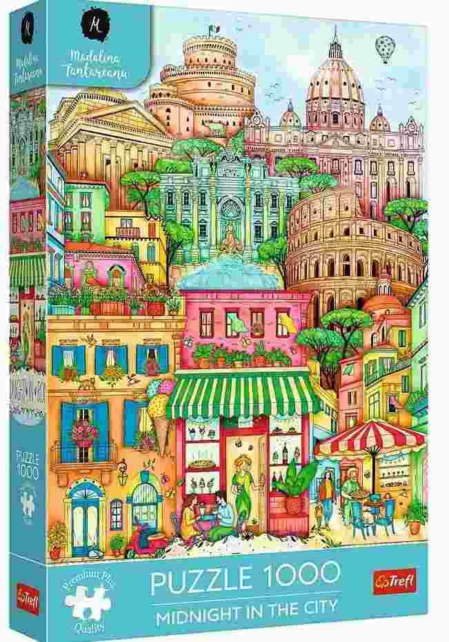 Trefl - Puzzle Midnight in Rome - 1000 dielov