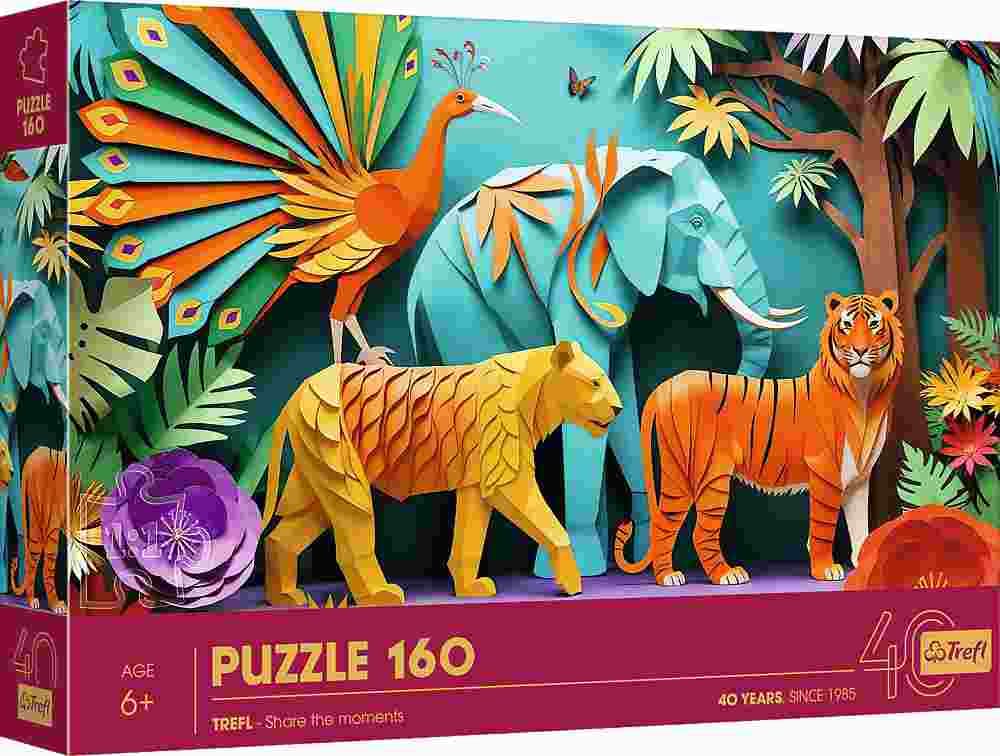 Trefl - Puzzle Paper Art: Jungle - 160 dielov