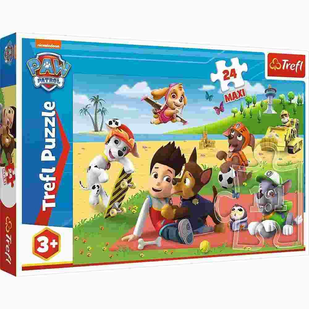 Trefl - Puzzle Paw Patrol 24 maxi - 1-39 dielov