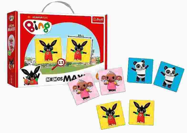 Trefl - Puzzle Pexeso Maxi : Bing - 1-39 dielov