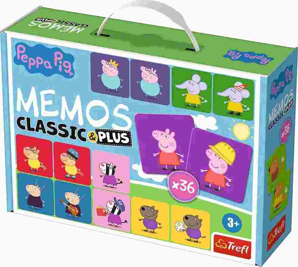 Trefl - Puzzle Pexeso Maxi : Peppa Pig - 1-39 dielov