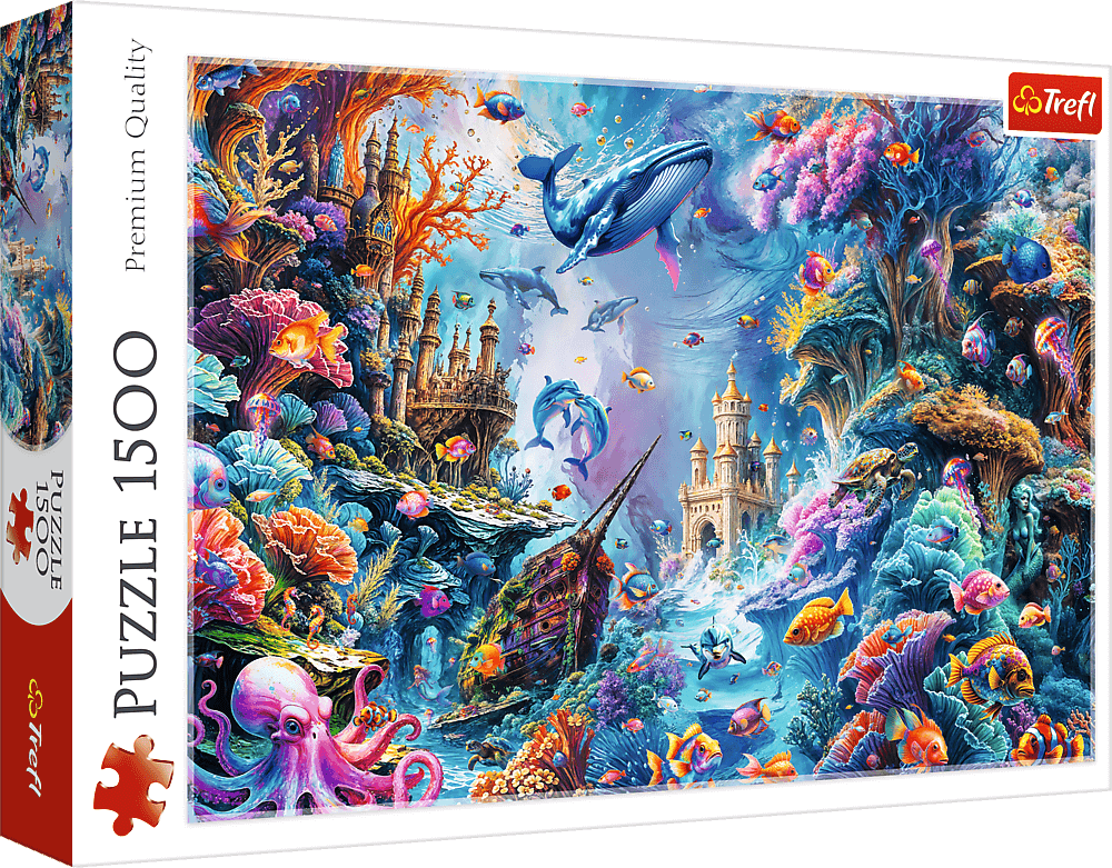 TREFL Puzzle Podvodní svět 1500 dílků