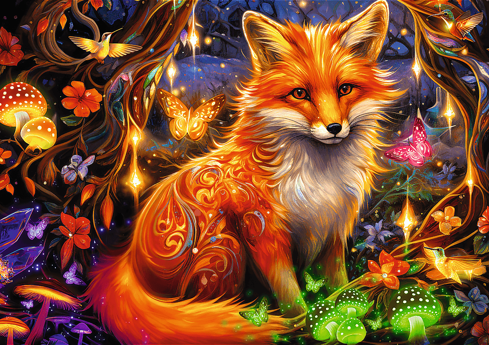 TREFL Puzzle Pohádková liška 1000 dílků