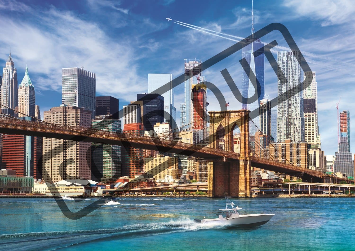 TREFL Puzzle Pohled na New York 500 dílků