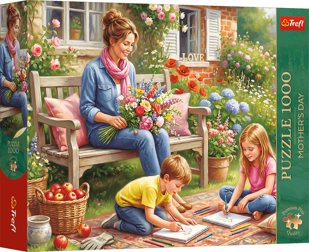 TREFL Puzzle Premium Plus Den matek 1000 dílků