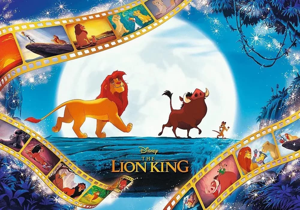 Trefl - Puzzle Premium Plus: Lion King - 1000 dielov