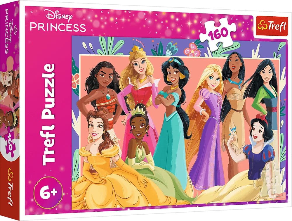 Trefl - Puzzle Real princesses - 160 dielov