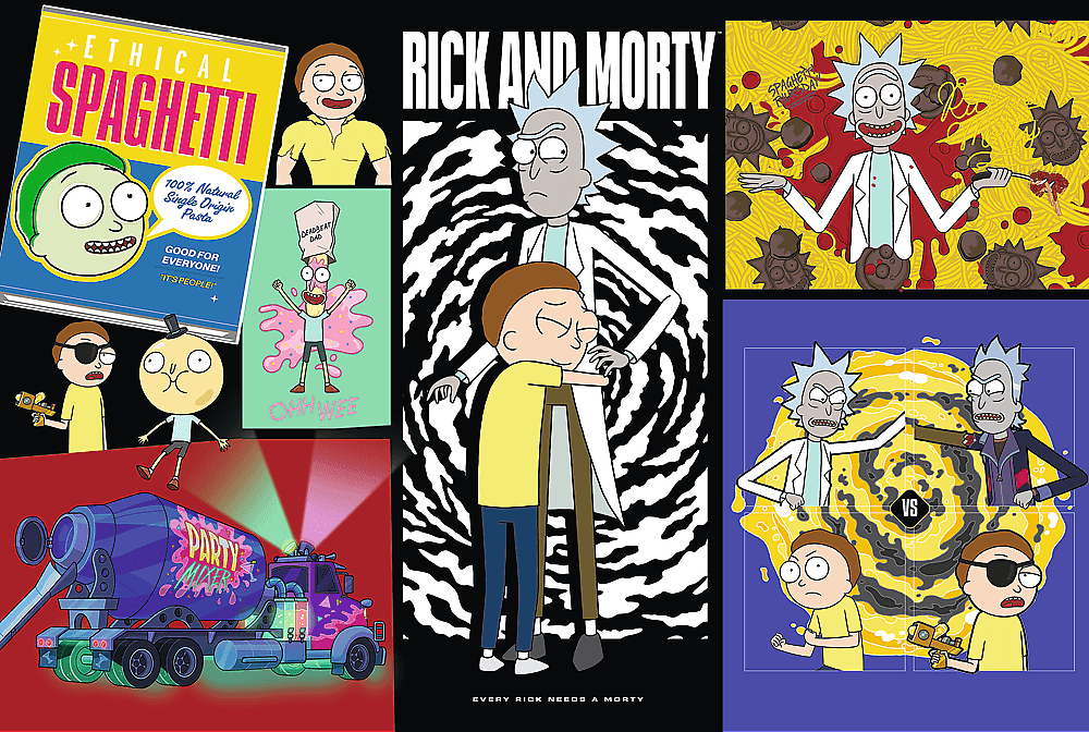 TREFL Puzzle Rick a Morty 300 dílků