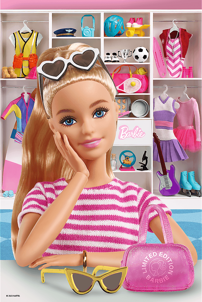 TREFL Puzzle Seznamte se s Barbie 100 dílků