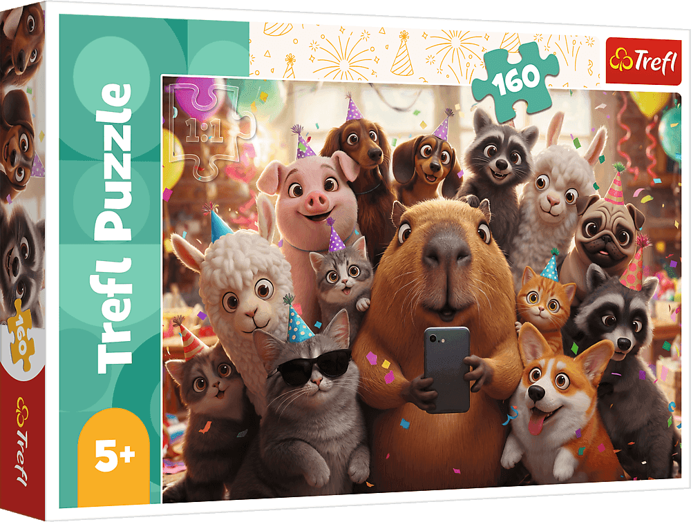 TREFL Puzzle Sladká selfie 160 dílků