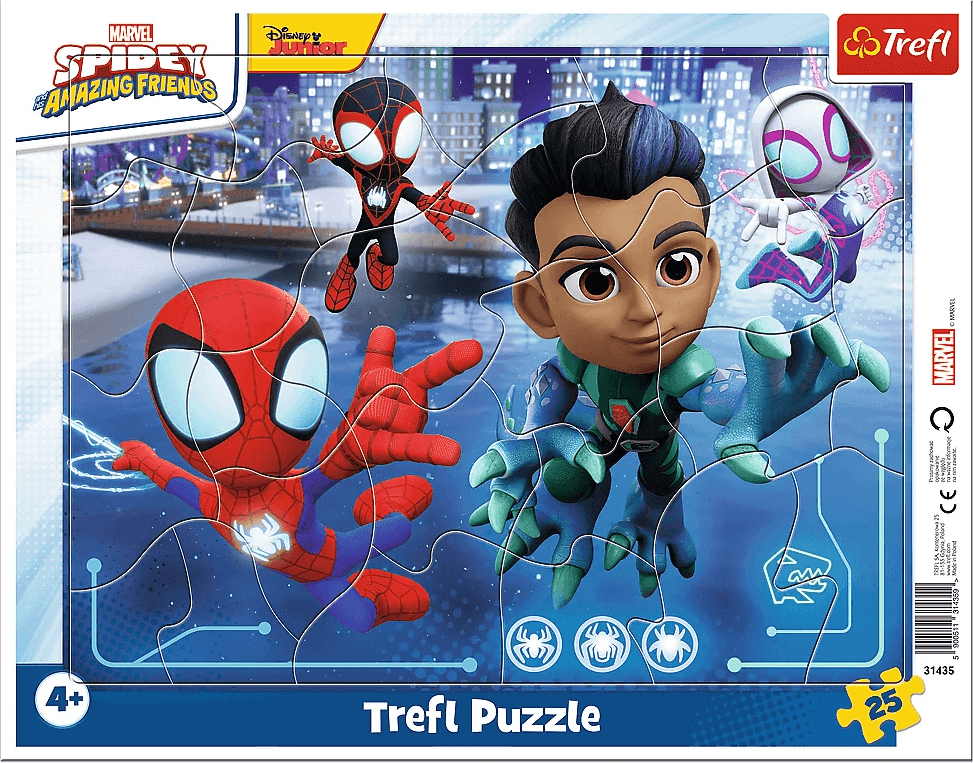 TREFL Puzzle Spiderman: Pavoučí skok 25 dílků