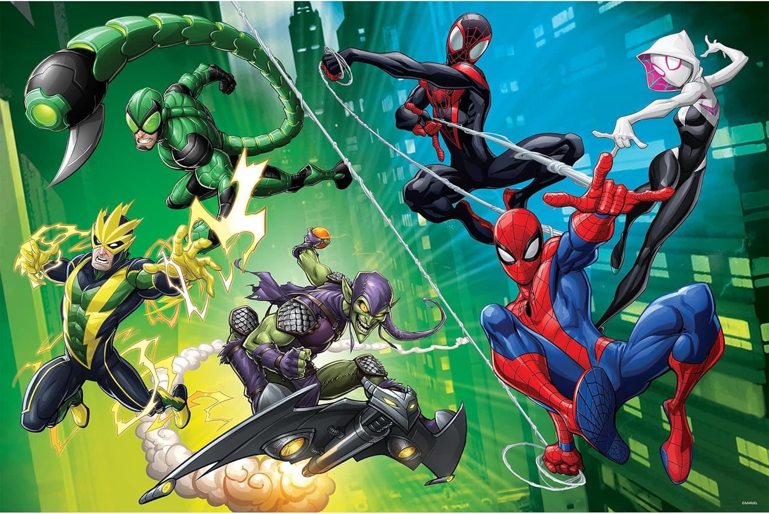 TREFL Puzzle Spiderman: V pavoučí síti 300 dílků