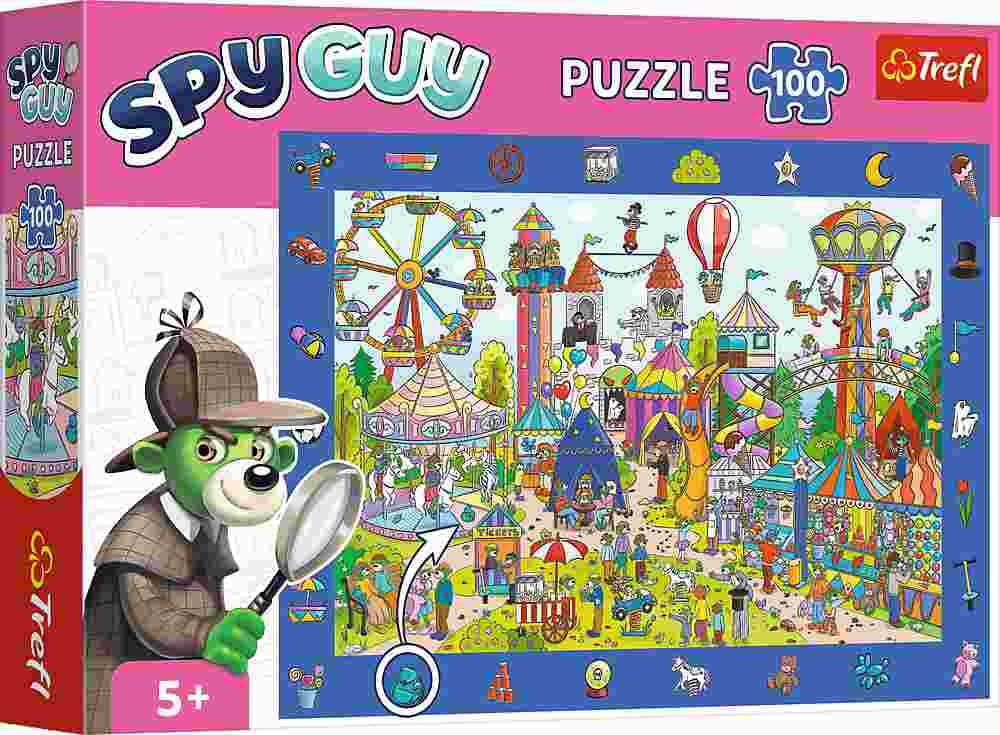 Trefl - Puzzle Spy Guy Amusement Park - 100 dielov