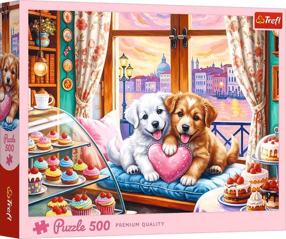 TREFL Puzzle Štěněcí láska 500 dílků