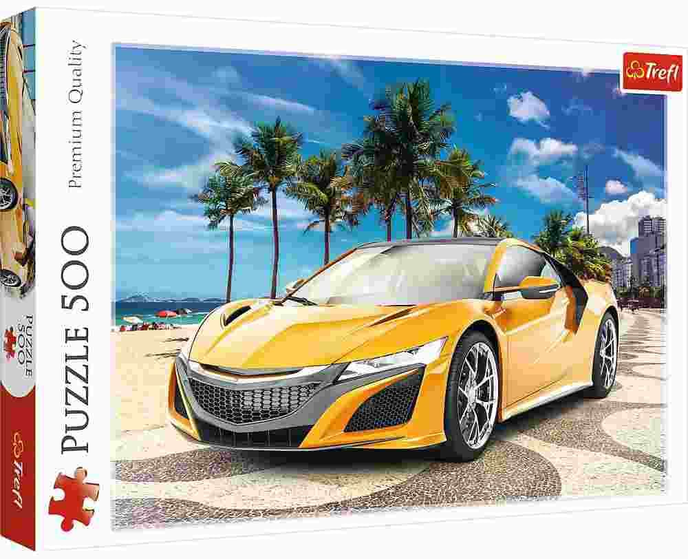 Trefl - Puzzle Summer adventure Car - 500 dielov
