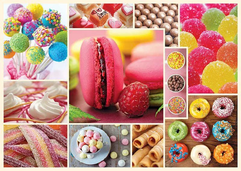 Trefl - Puzzle Sweet collage - 1000 dielov