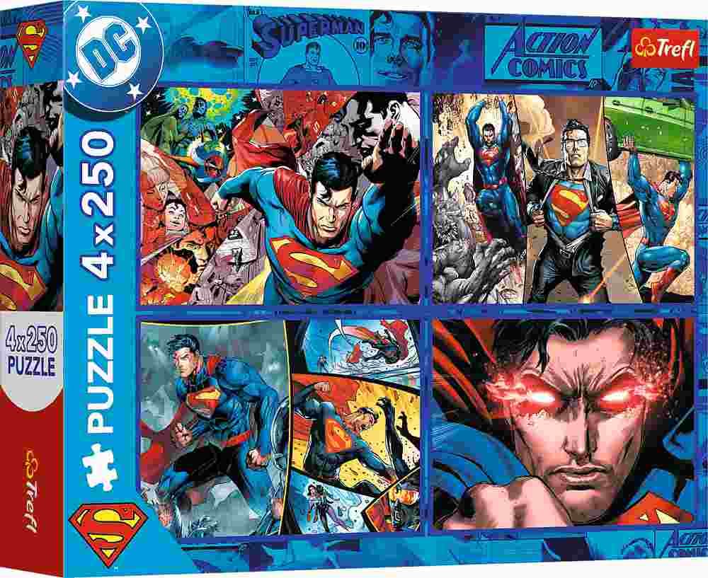 Trefl - Puzzle The Courage of Superman - 250 dielov