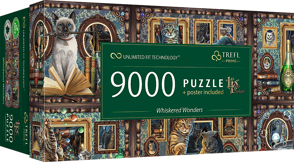 TREFL Puzzle UFT Kočičí kouzlo 9000 dílků