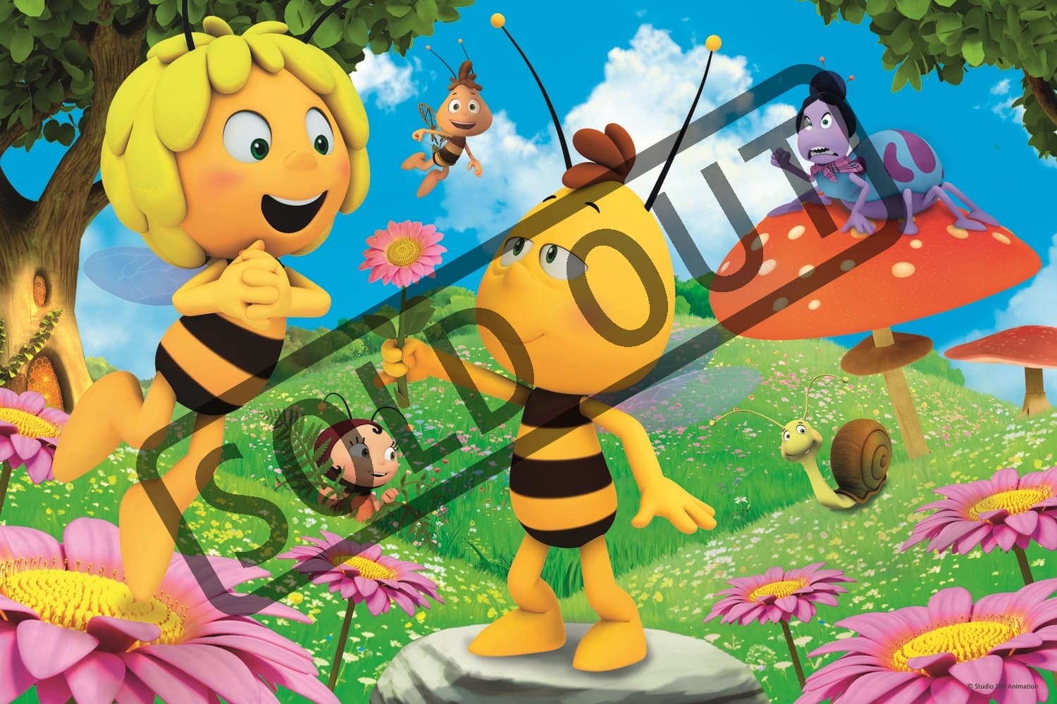 TREFL Puzzle Včelka Mája 60 dílků