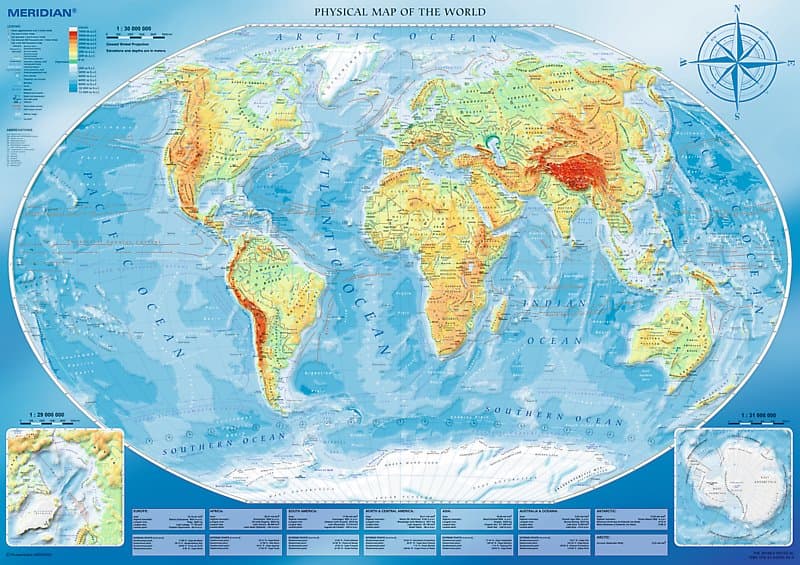TREFL Puzzle Velká mapa světa 4000 dílků