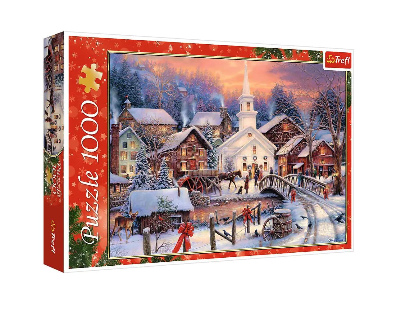 Trefl - Puzzle White Christmas - 1000 dielov