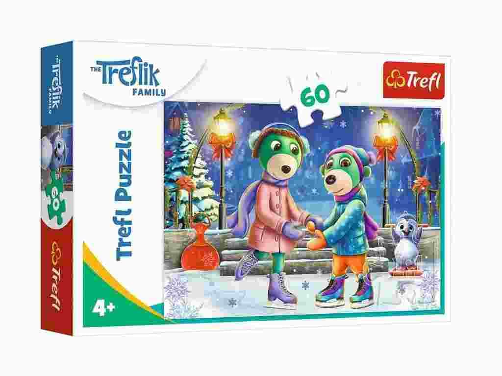 Trefl - Puzzle Winter at Treflík - 40-99 dielov