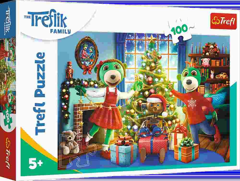 Trefl - Puzzle Winter Trefliks - 100 dielov