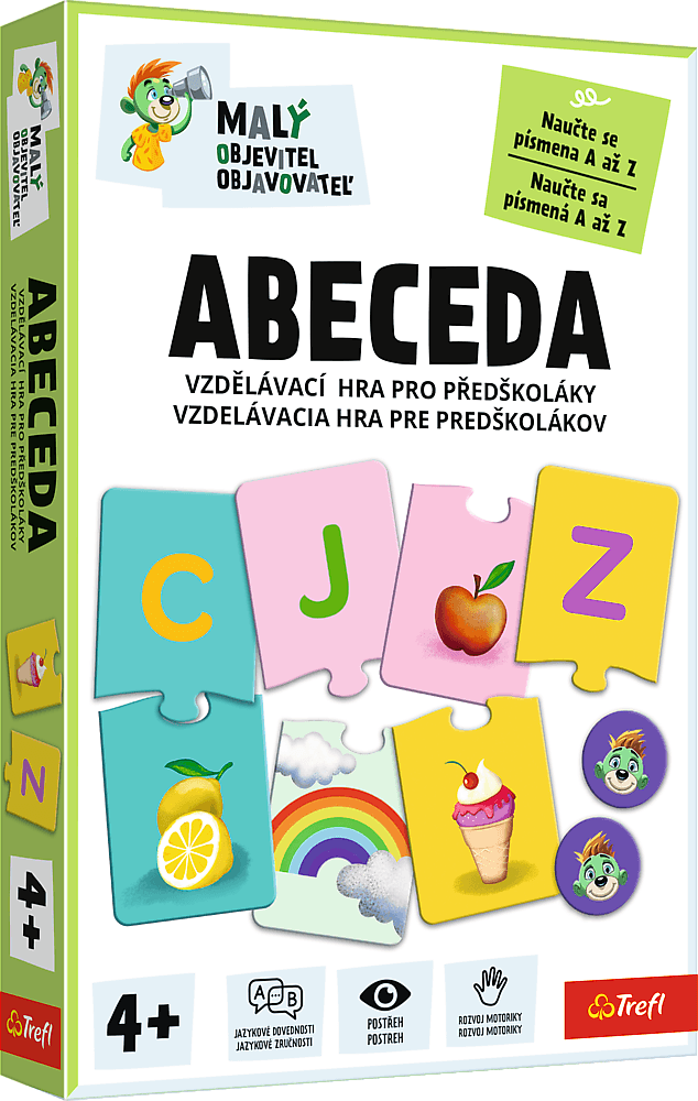 TREFL Vzdělávací hra Malý objevitel: Abeceda